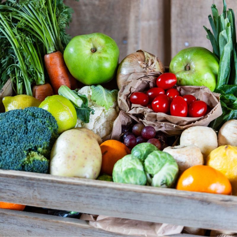 Festive Fruit and Vegetable Box